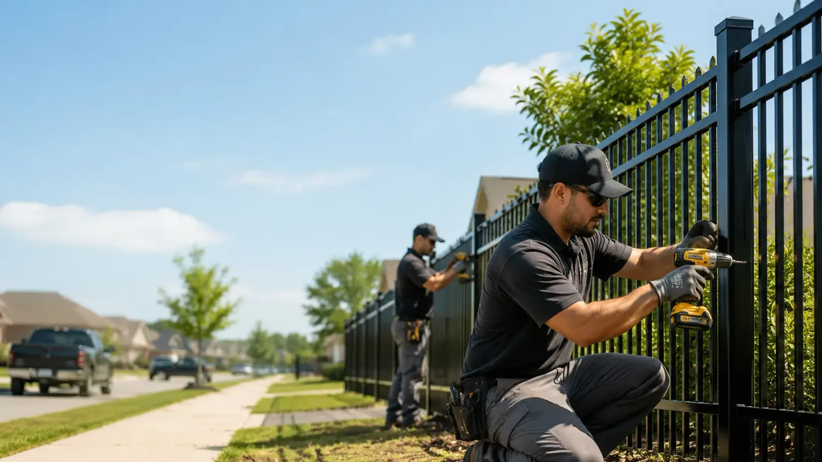 Metal Fence Installation in Medway, MA
